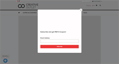 Desktop Screenshot of creativeoutletstore.com